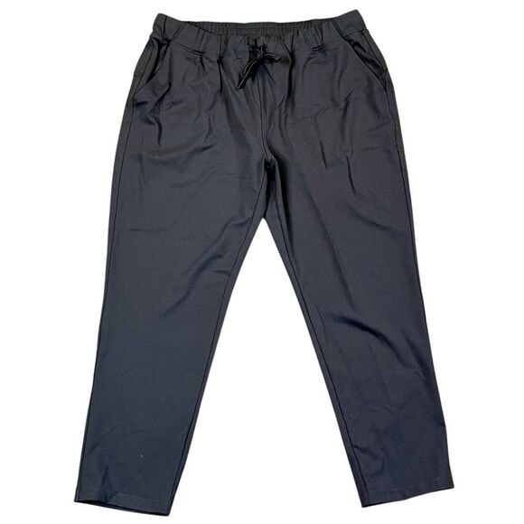 Yogipace Women’s Gray Drawstring Pull-on Elastic Waist Pants Large - Picture 1 of 9